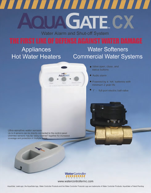 Aqua Gate Water Alarm & Shut-Off System