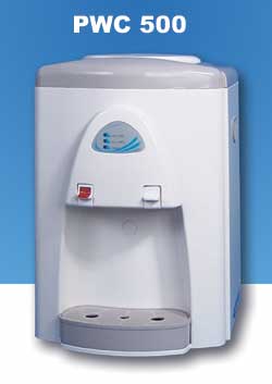 White Vertex Hot /& Cold Countertop Water Cooler PWC-500 w//o Filter Pack